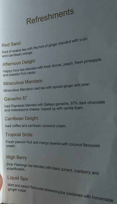 Menu page 5