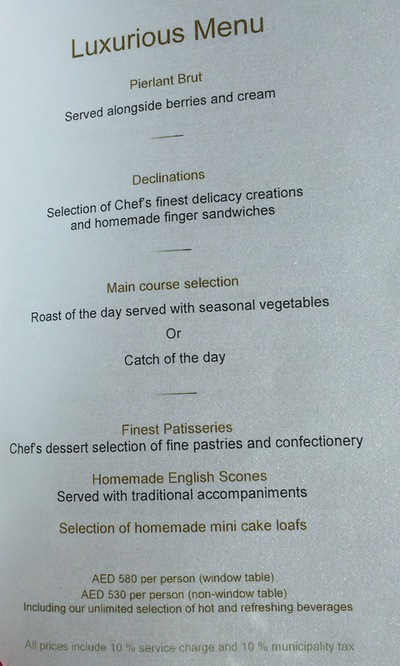 Menu page 1